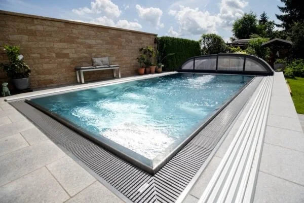 Pool Expert Edelstahl-Schwimmbecken, 3x6x1,34m