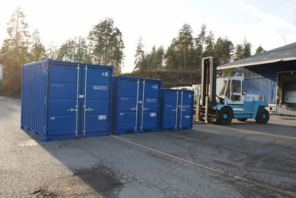 10-Fuß-Doppeltürcontainer