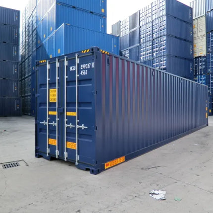 40 Fuß hoher Container mit Doppeltür