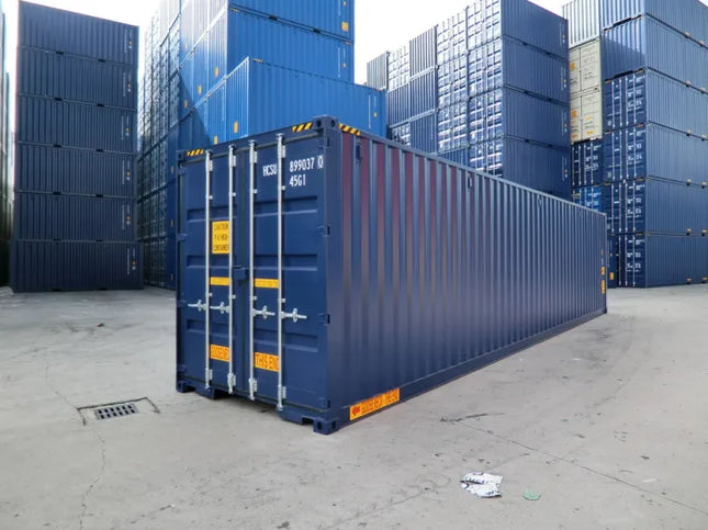 40 Fuß hoher Container mit Doppeltür