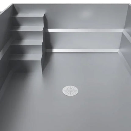 Container-Whirlpool 3,0 m x 3,0 m, Hydromassage, neu