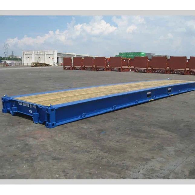 Neuer 40-Fuß-Flatrackcontainer