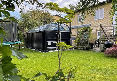 Neuer Containerpool mit Premium-Abdeckung, 6,2 m x 2,5m