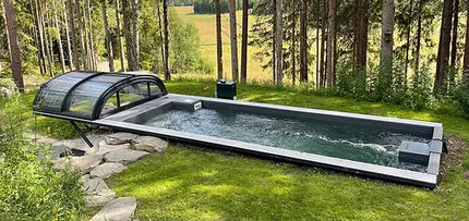 Neuer Containerpool mit Premium-Abdeckung, 6,2 m x 2,5m