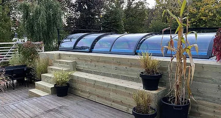 Neuer Containerpool mit Premium-Abdeckung, 6,2 m x 2,5m