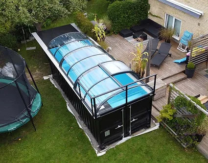 Neuer Containerpool mit Premium-Abdeckung, 6,2 m x 2,5m