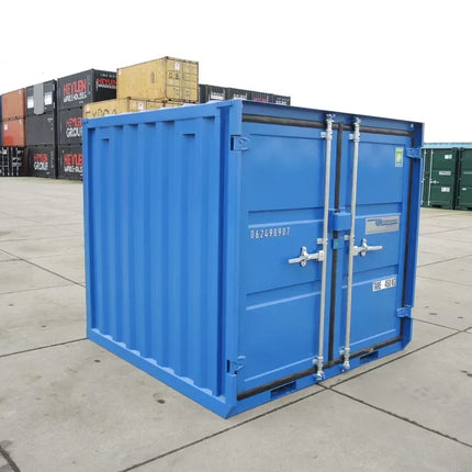 Neuer, blauer 10-Fuß-Container.