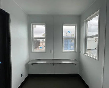 Containerbar ausgestattet mit 40 Fuß