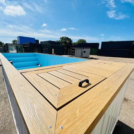 Würfel-Containerpools 6m