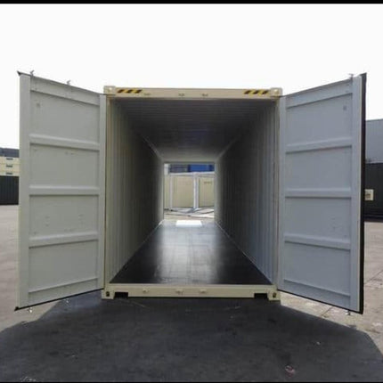 40-Fuß-HC-Seecontainer, Erstreise, Doppeltür