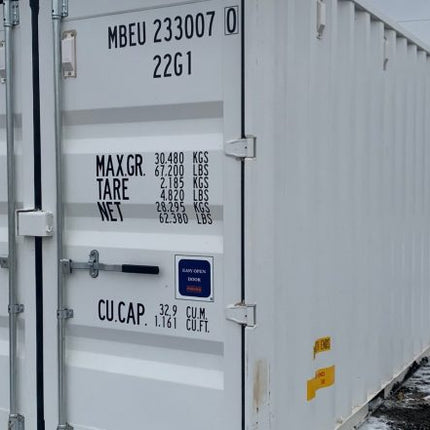 Kaufen Sie einen neuen 20-Fuß-Seecontainer mit drei Türen