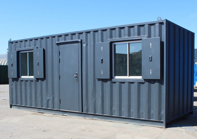 20-Fuß-Bürocontainer mit 2 Fenstern