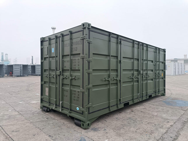 20-Fuß-Container mit offenen Seiten, ISO-Typ