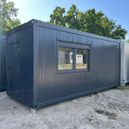 Containerbüro, Küche, Toilette und Dusche 6,00 x 2,43m