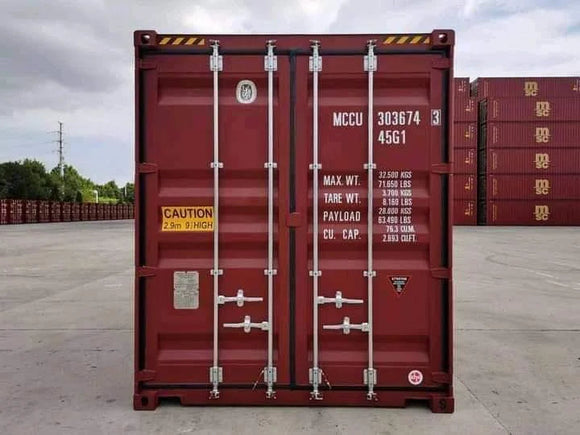 40-Fuß-Seecontainer High Cube