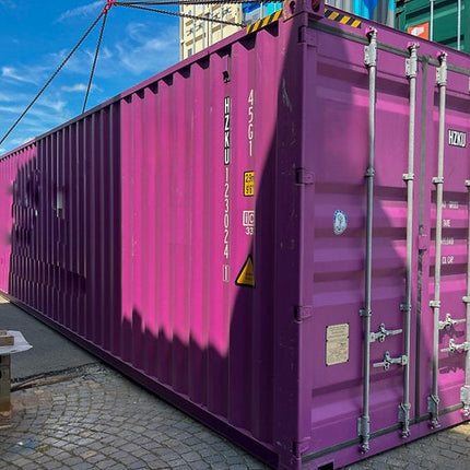 Gebrauchter 40-Fuß-High-Cube-Seecontainer