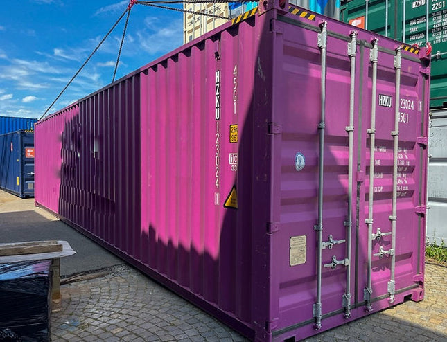 Gebrauchter 40-Fuß-High-Cube-Seecontainer