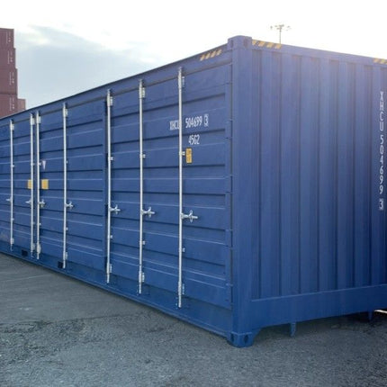 40-Fuß-HC-Seecontainer mit Seitentüren