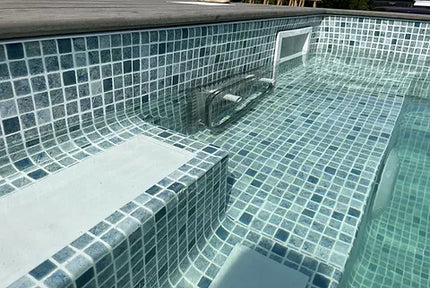 20-Fuß-Containerpool, anthrazitgrau, mit Jet-Swim-Funktion