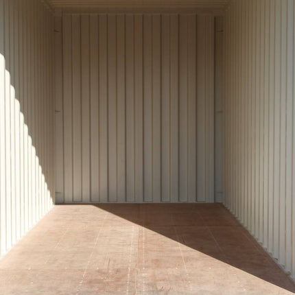 20-Fuß-HC-Seecontainer, weiß