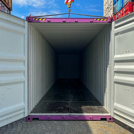 Gebrauchter 40-Fuß-High-Cube-Seecontainer
