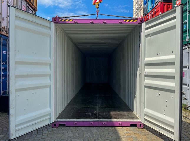 Gebrauchter 40-Fuß-High-Cube-Seecontainer