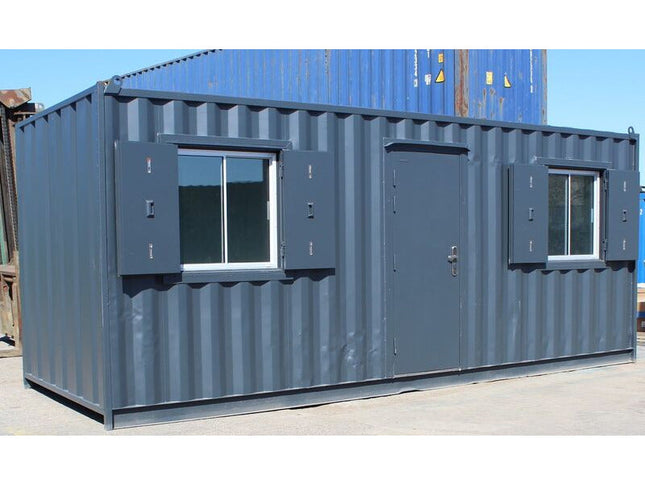 20-Fuß-Bürocontainer mit 2 Fenstern